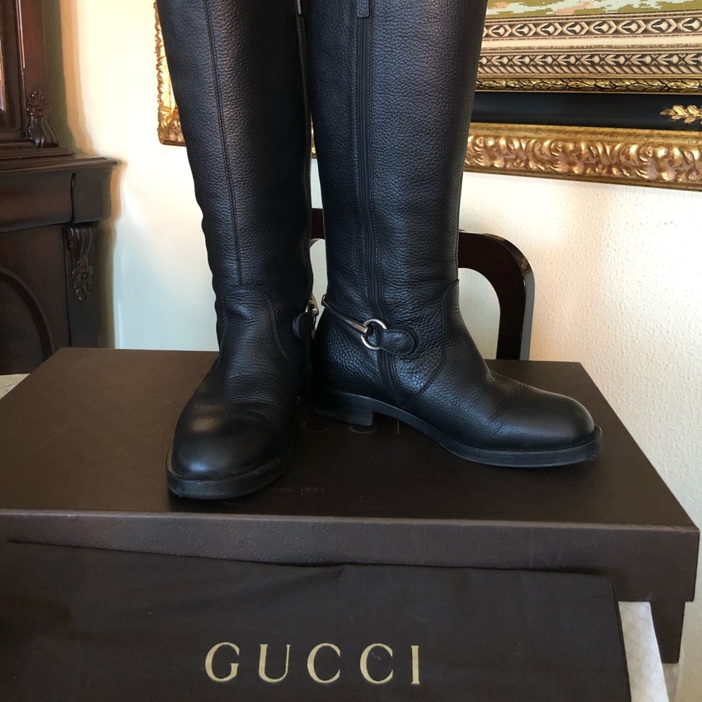 Gucci Tall Black Boots